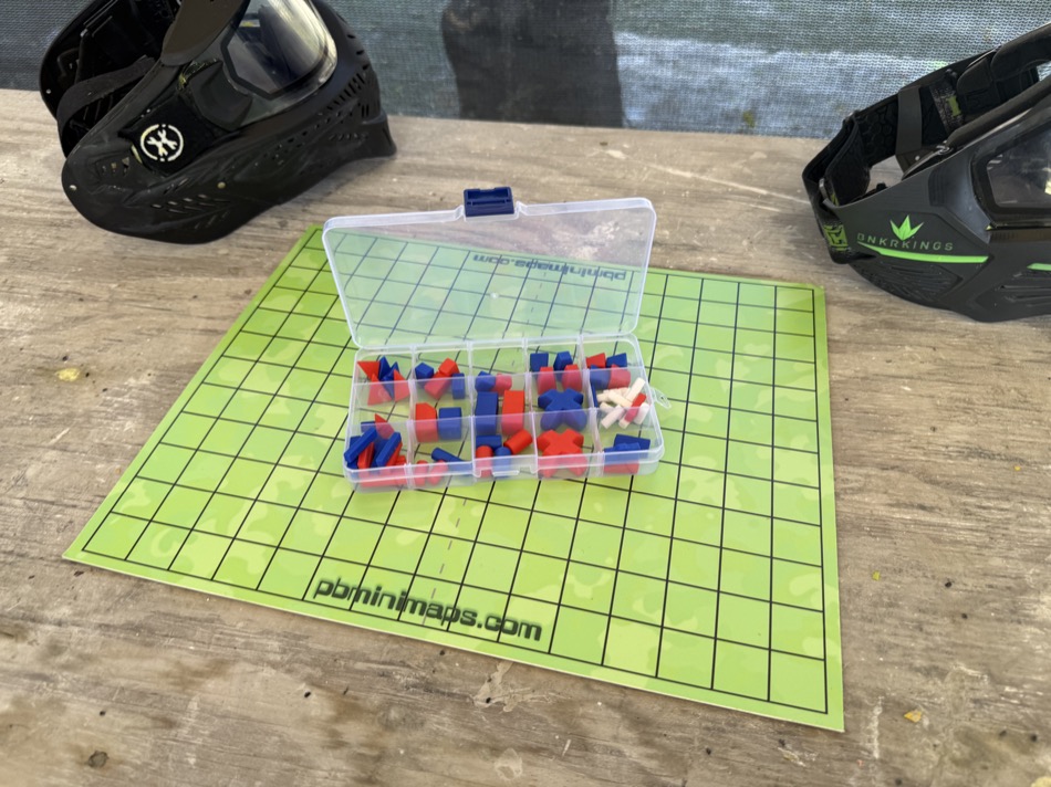 Layout Visualizer in a gear bag